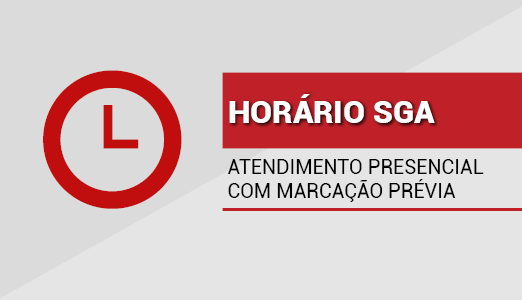 Atendimento presencial com marcação prévia