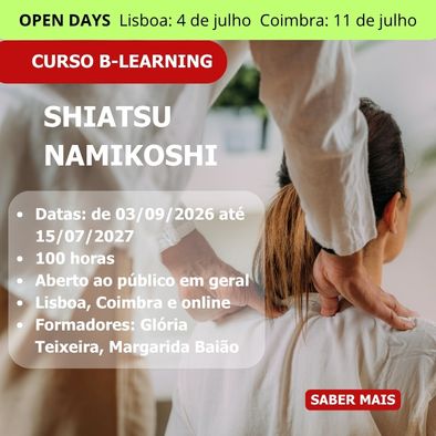 Curso de Shiatsu Namikoshi